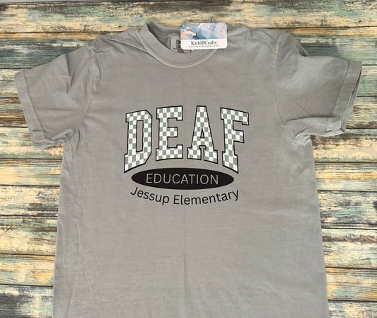 Deaf Education Jessup Elementary Short Sleeve