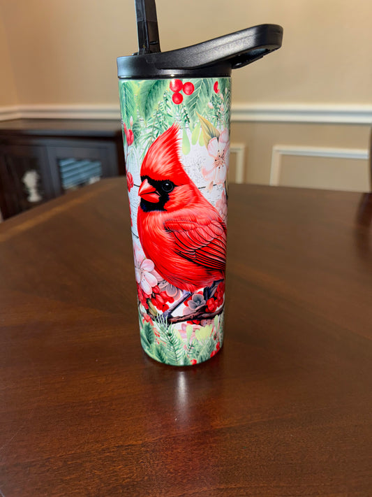 Cardinal 20oz Skinny Tumbler