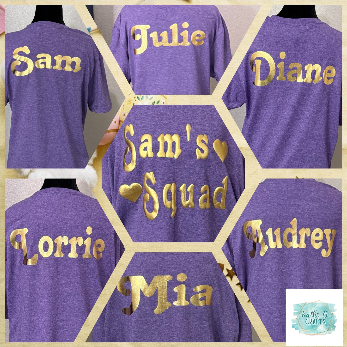 Sam's Squad Custom Shirts