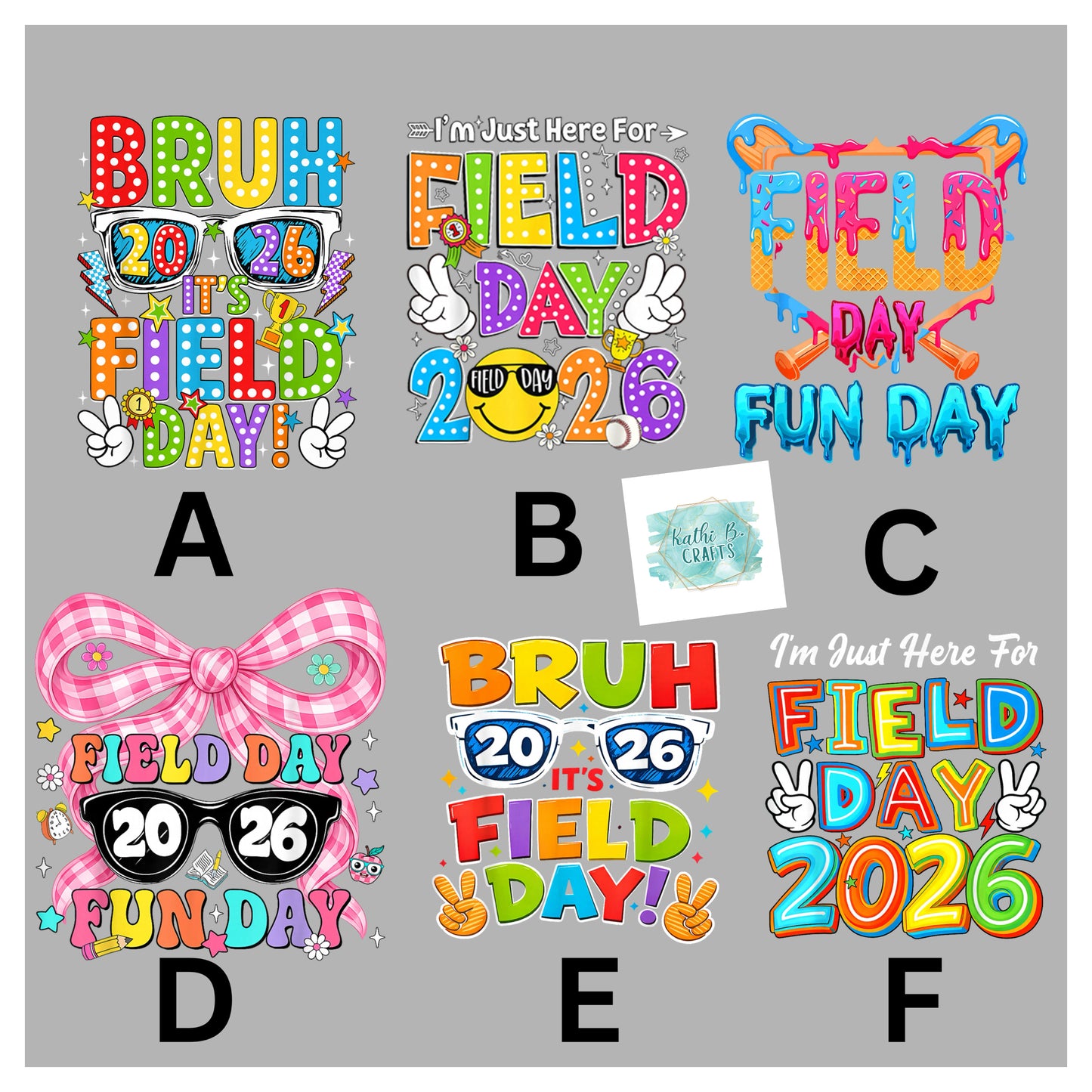 Field Day and Field Trip Youth Shirts