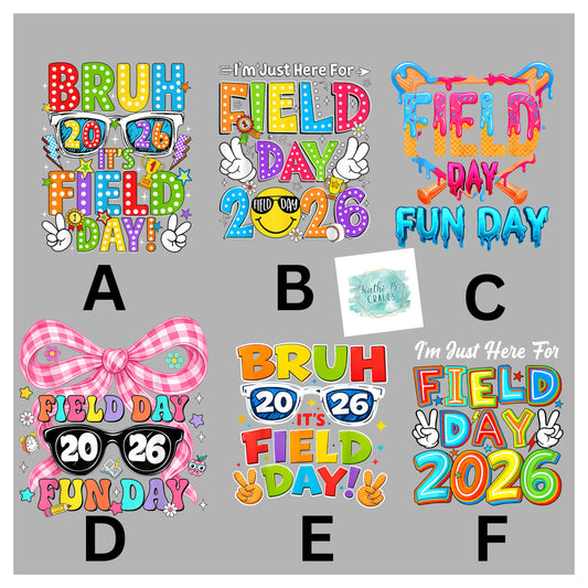 Field Day and Field Trip Youth Shirts