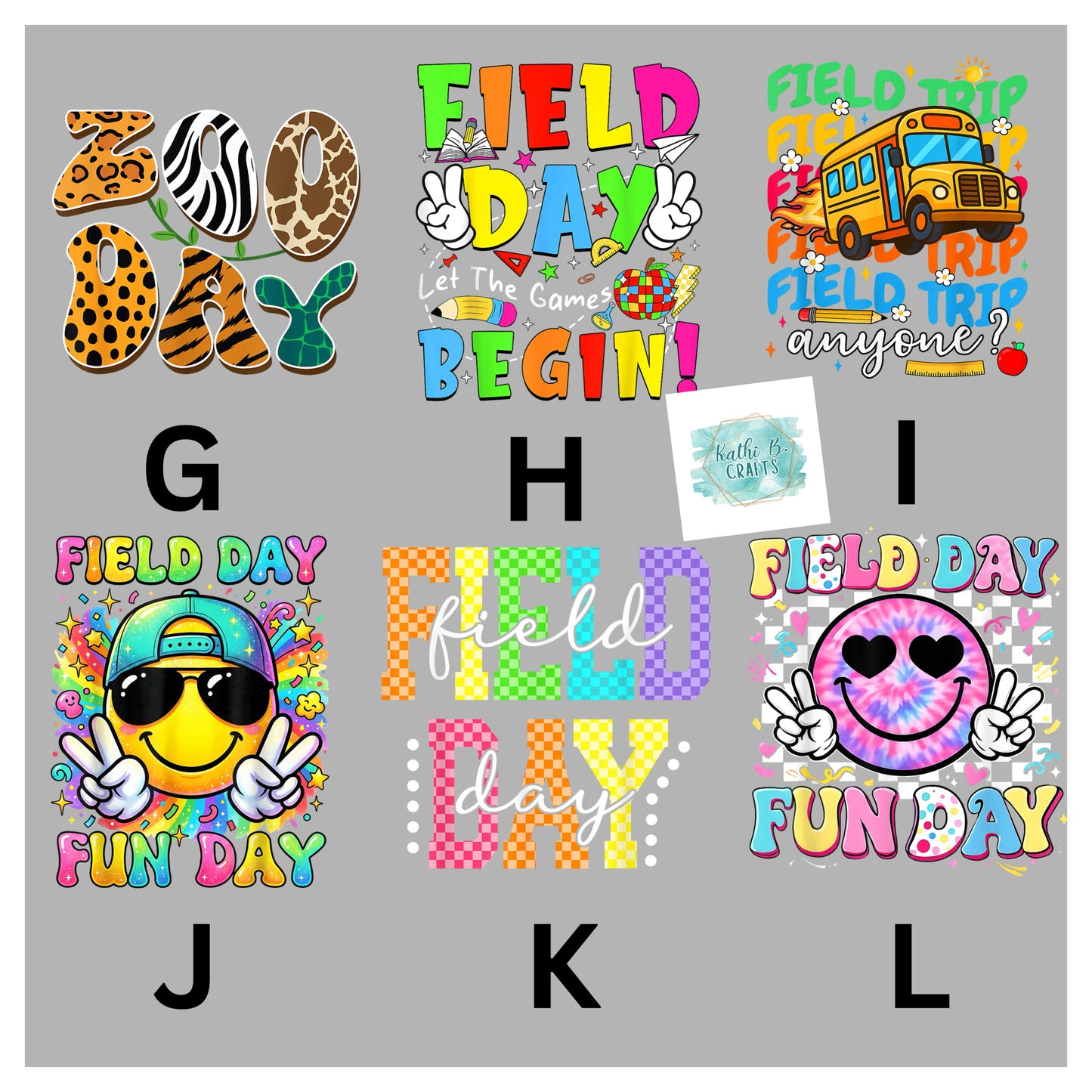 Field Day and Field Trip Youth Shirts