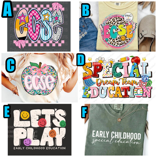 Early Childhood Special Education Designs