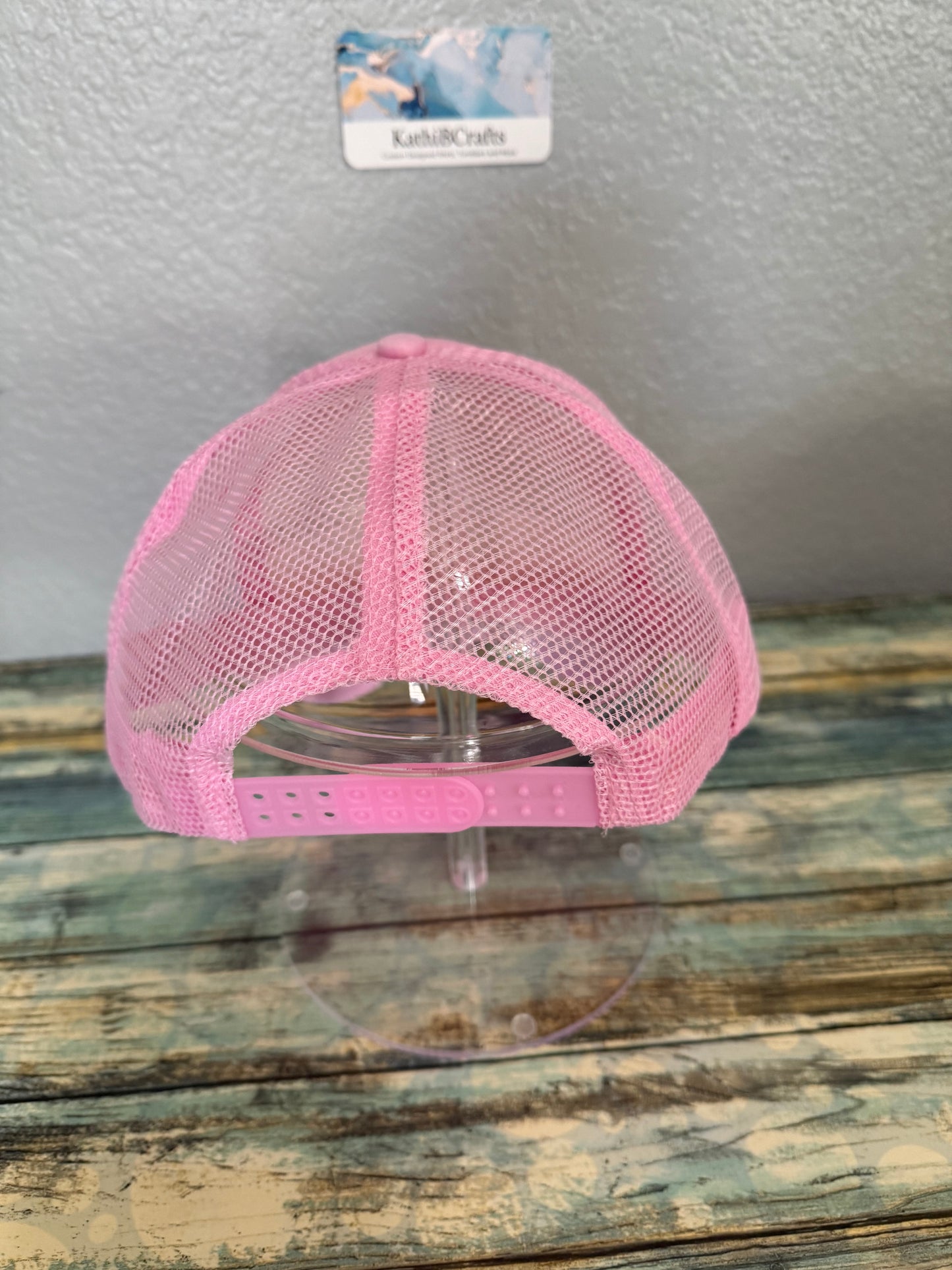 Eagles Pink Trucker Hat - One of a Kind