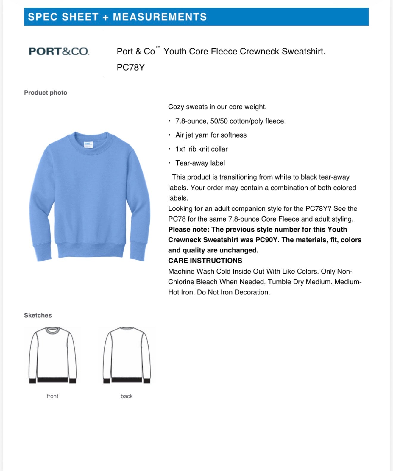 Jessup Elem. Deaf Ed 26-27 Toddler and Youth Sweatshirts