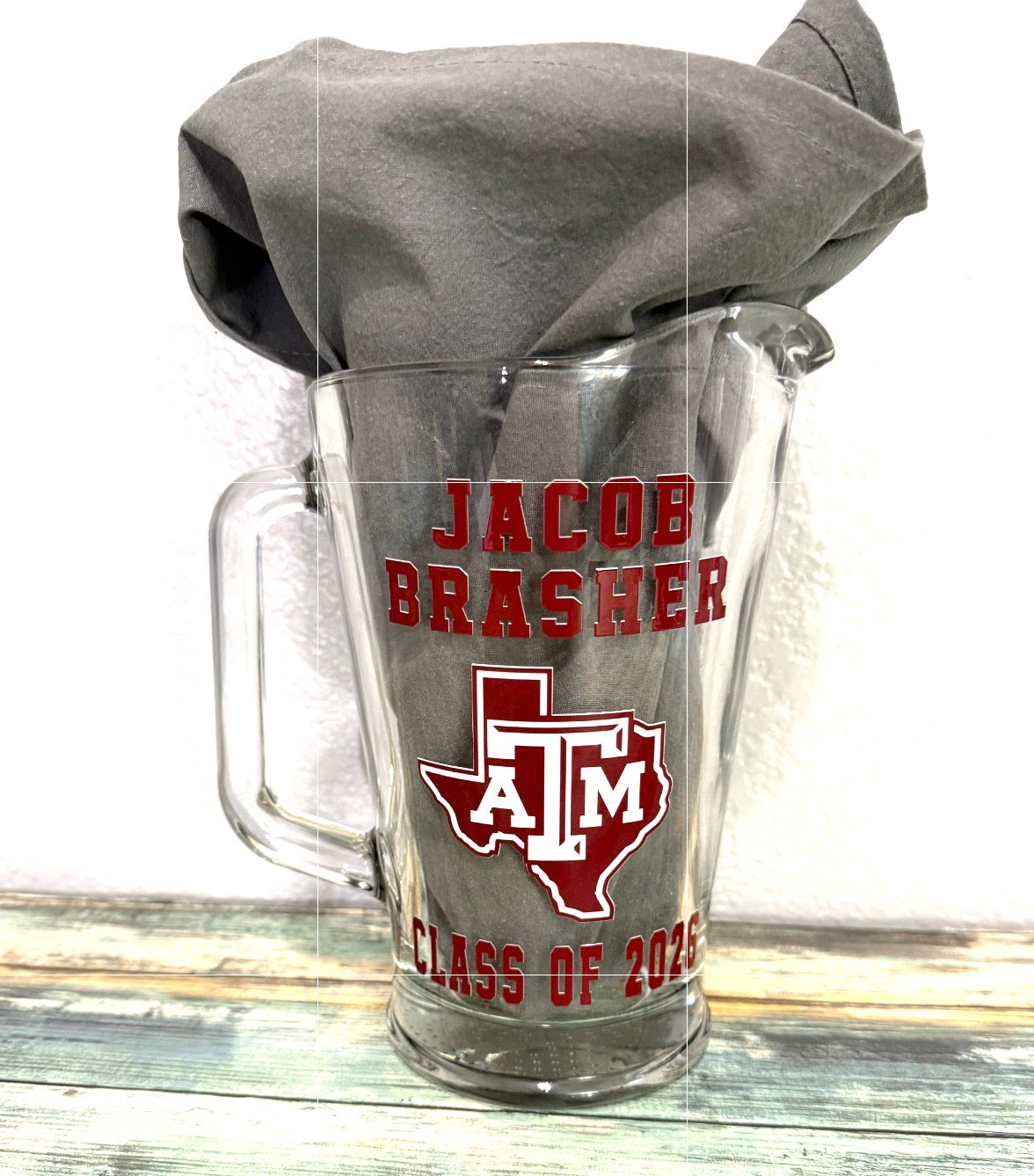 Personalized Dunking Pitcher