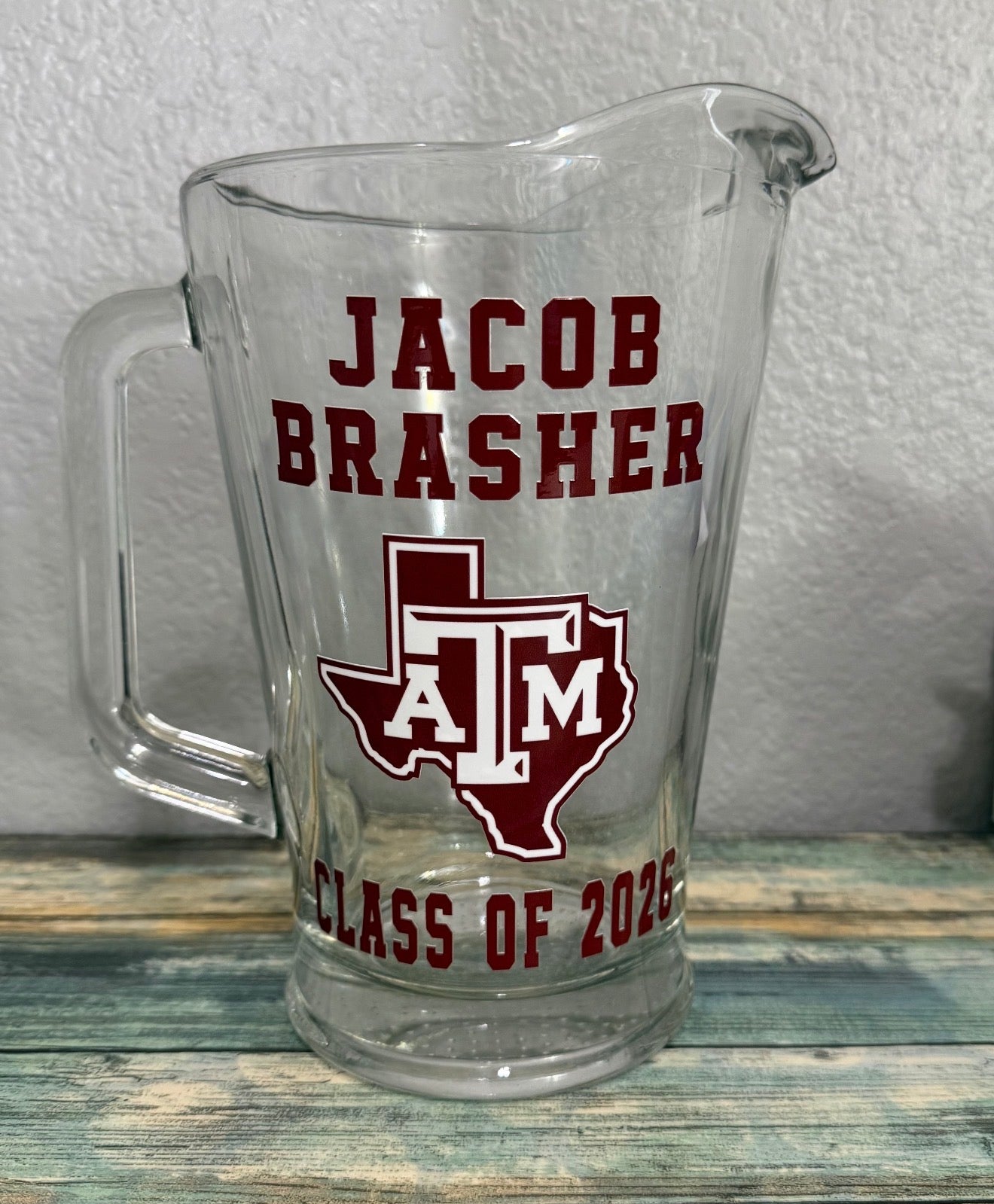 Personalized Dunking Pitcher