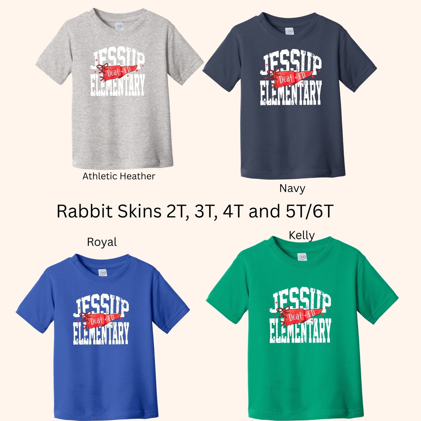 Jessup Elem. Deaf Ed 26-27 Toddler and Youth Tshirts