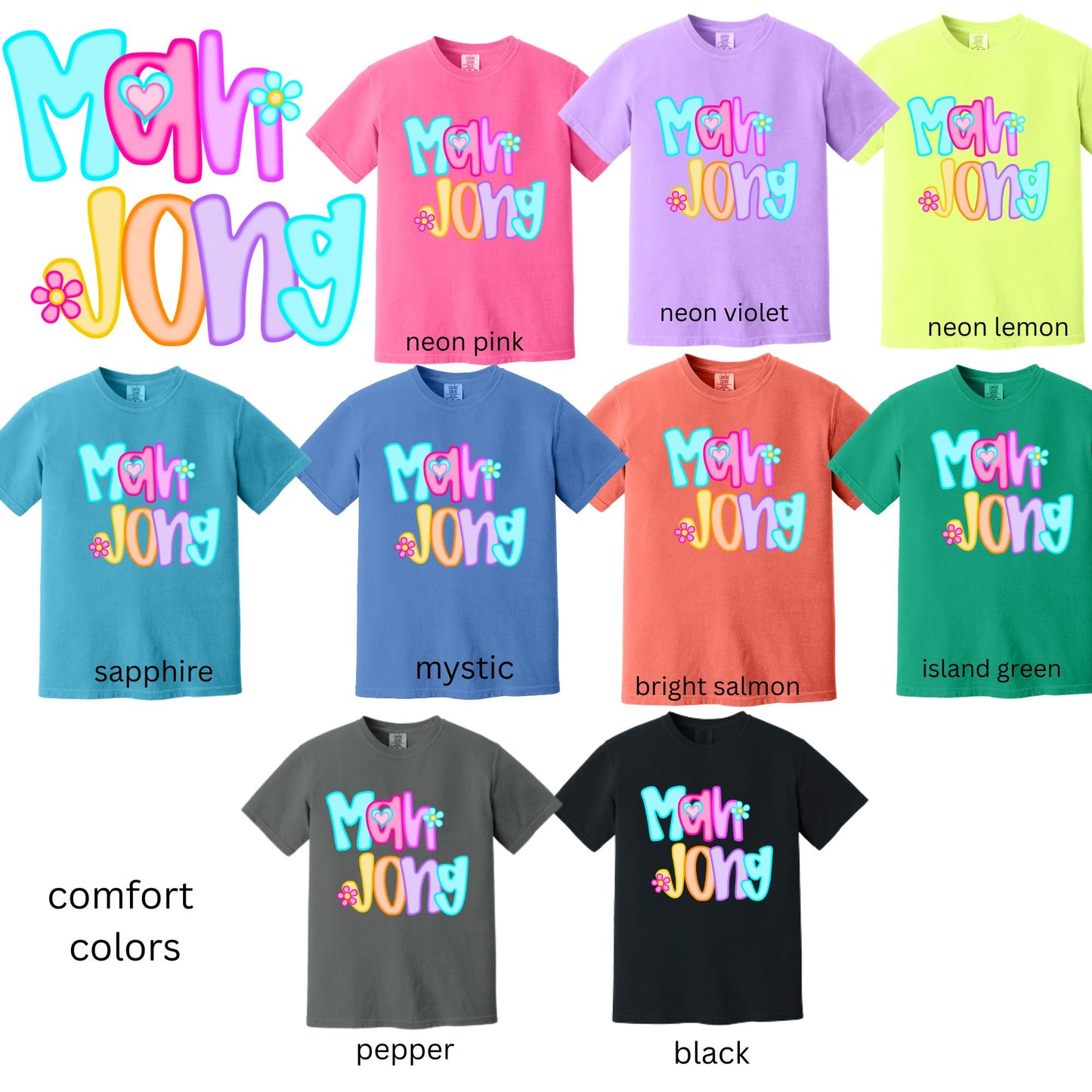 Mahjong Bright Letters