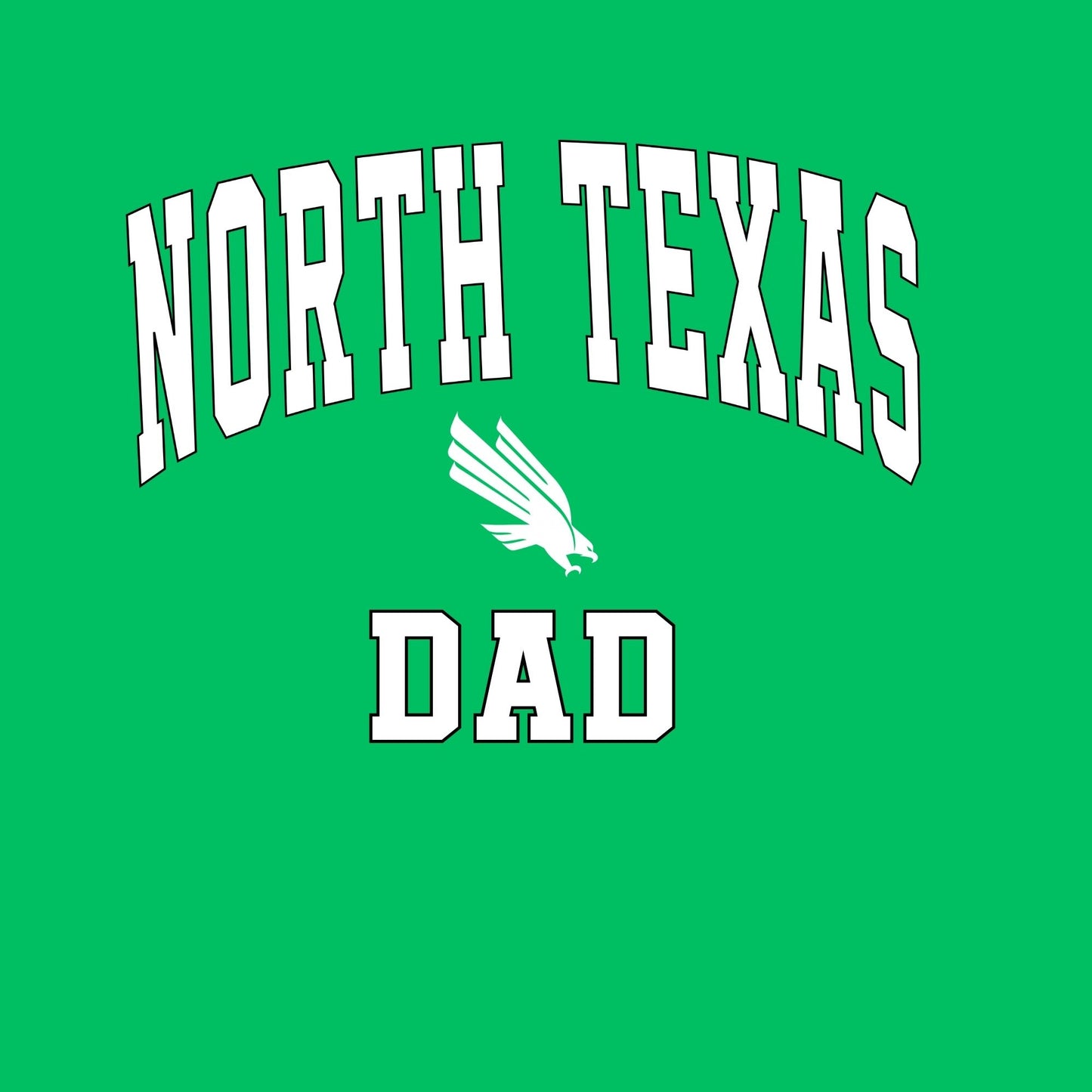 North Texas White Letters