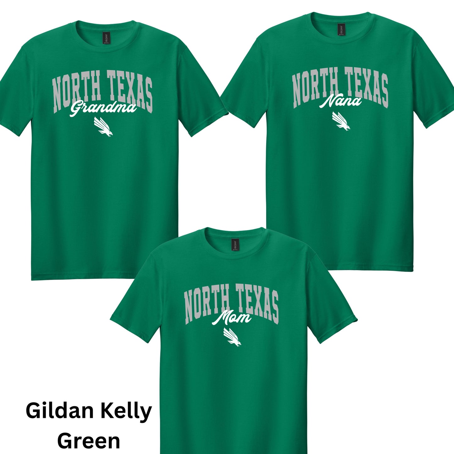 N Texas Mom, Grandma, Nana Shirts