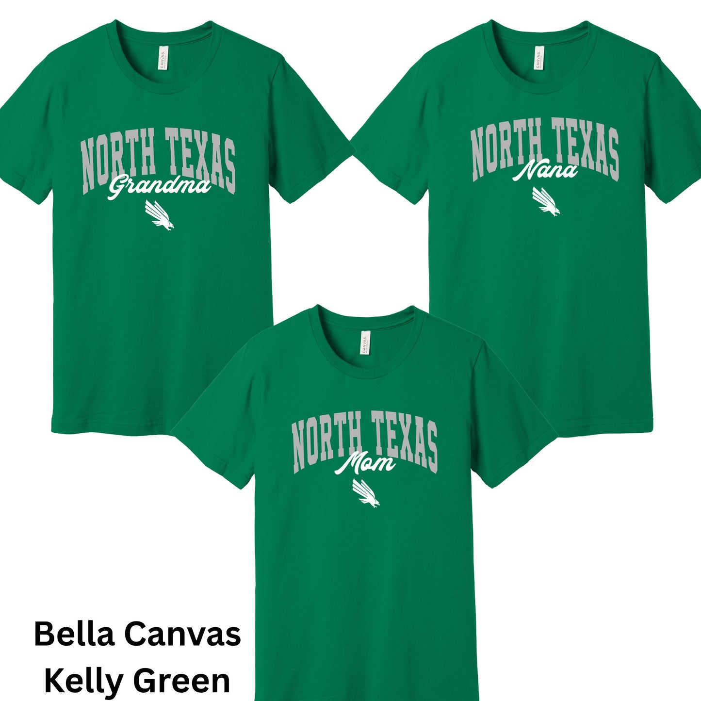 N Texas Mom, Grandma, Nana Shirts