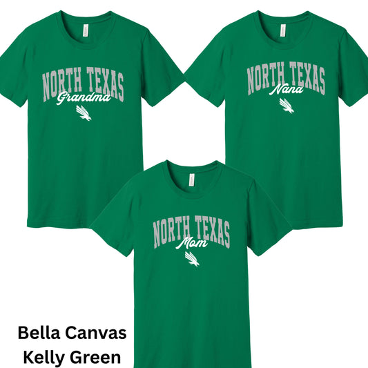 N Texas Mom, Grandma, Nana Shirts