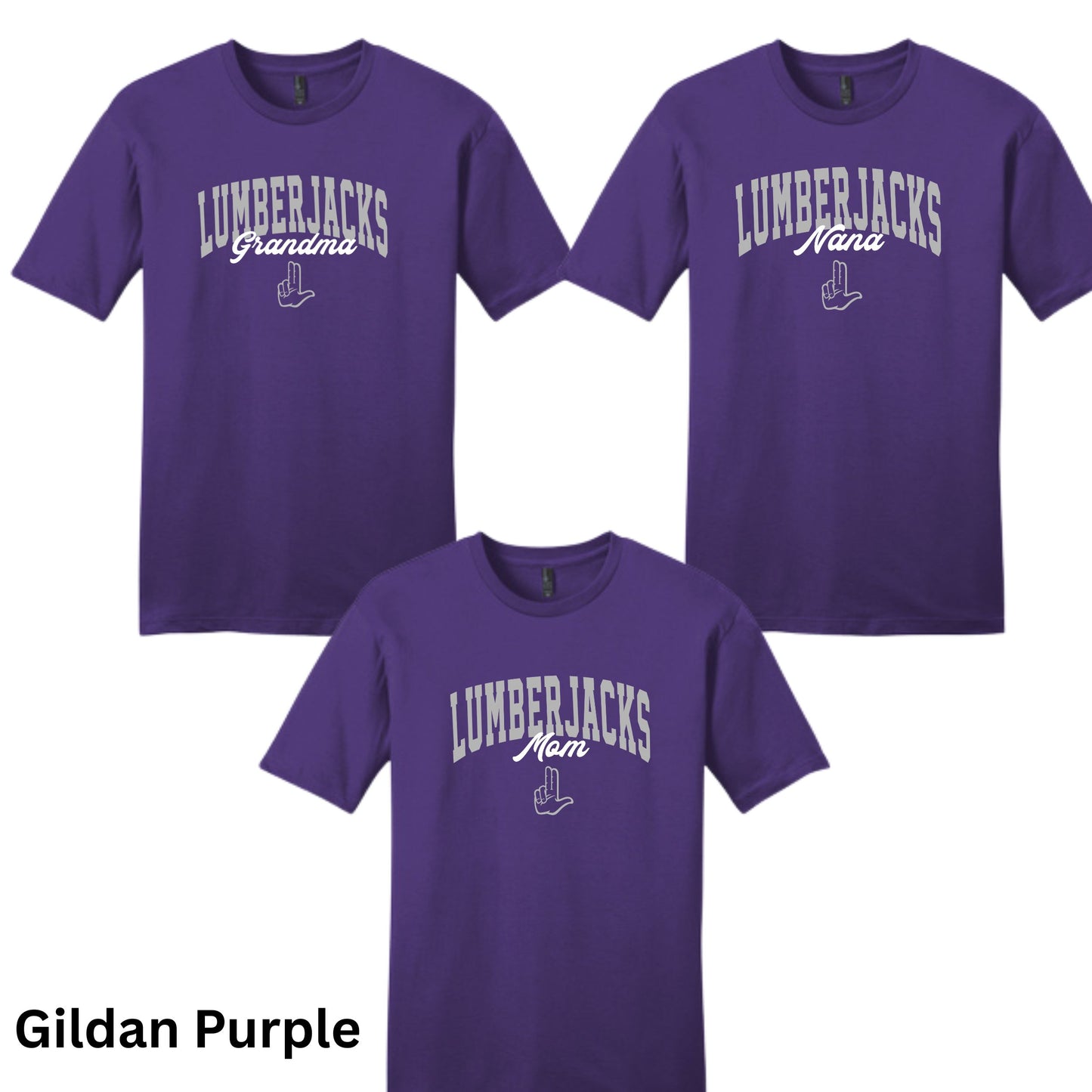 Lumberjacks Mom, Grandma, Nana Shirts