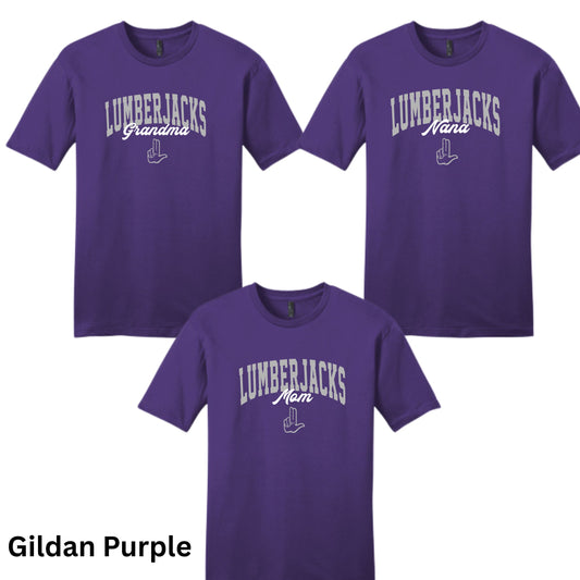 Lumberjacks Mom, Grandma, Nana Shirts