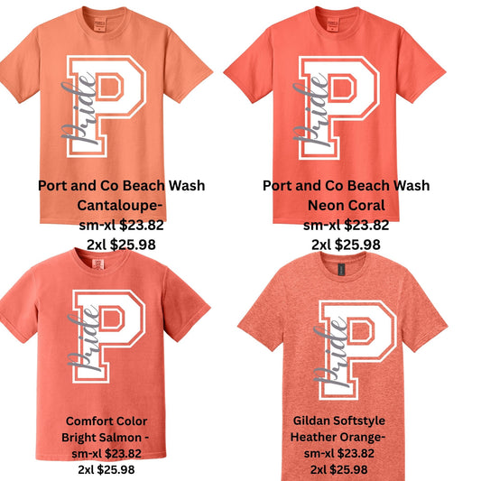 Orange Short Sleeve AISD School Pride