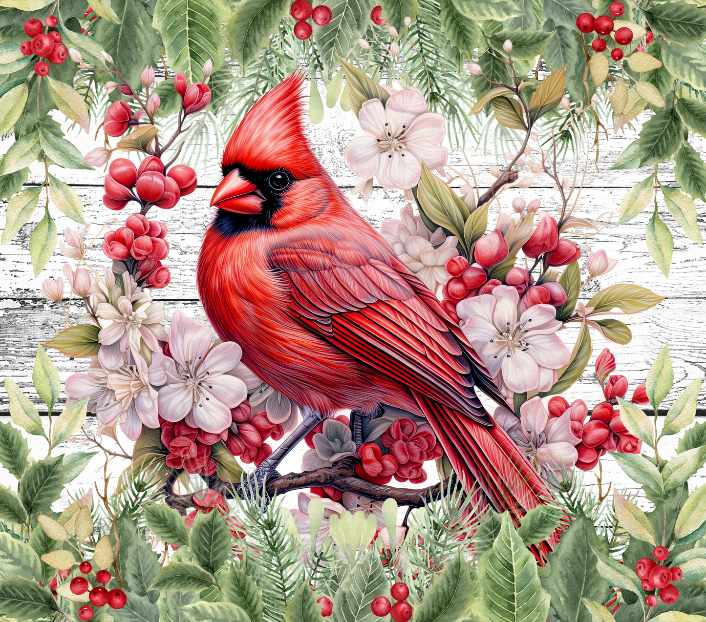 Cardinal Black Ceramic Mug