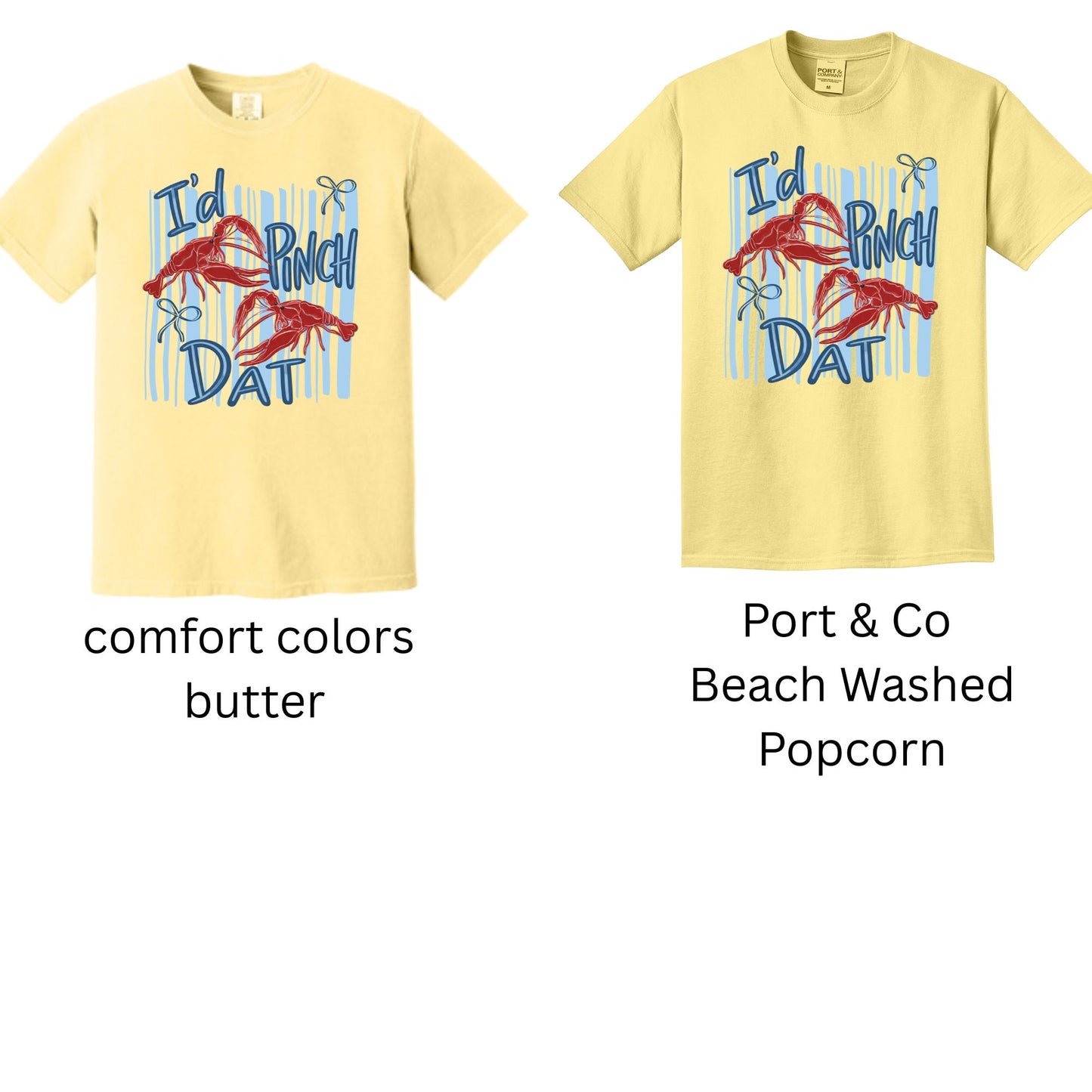 I'd Pinch Dat Adult and Youth Tshirts